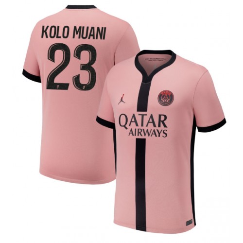 Dres Paris Saint-Germain Randal Kolo Muani #23 Rezervni 2024-25 Kratak Rukav